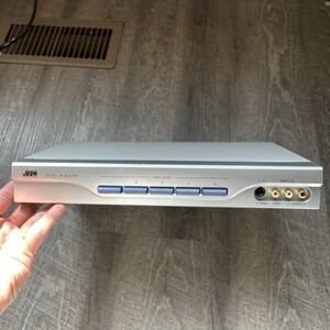 JVC JX-S111 AV Selector Component And Composite 5 Inputs 2 Outputs